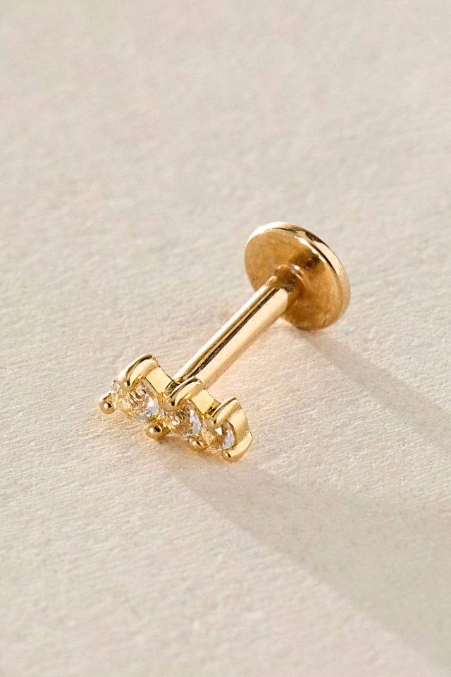 Local Eclectic Shimmer Flatback Earrings #1