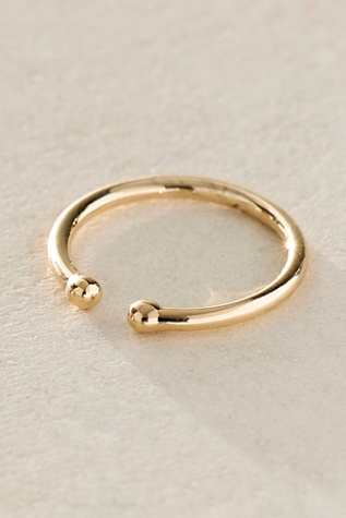 Женские серьги Local Eclectic Gold Ear Cuff, цвет: Золотой — фото 4