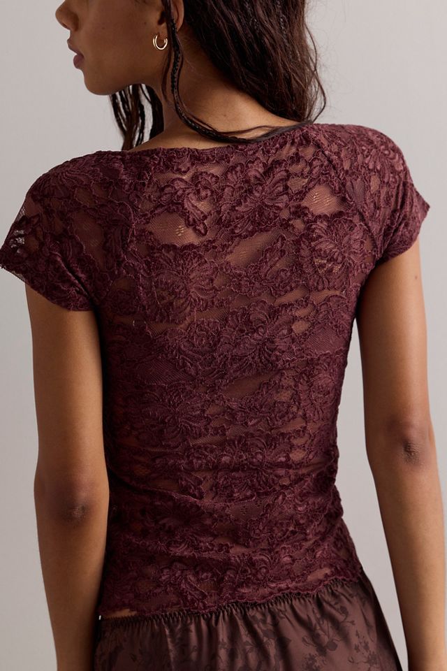 T-shirt en dentelle Raising Eyebrows #7