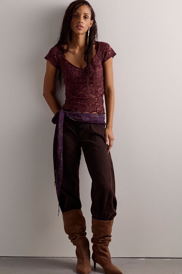 T-shirt en dentelle Raising Eyebrows #2