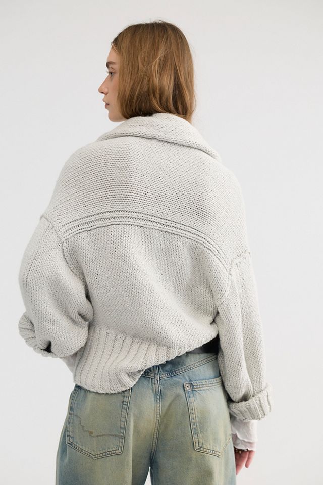 Hayes Cotton Wrap Sweater #2