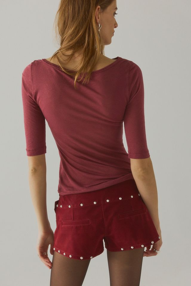 Low Rider Studded Wrap Skort #1