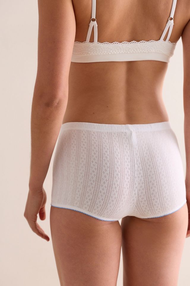 Culotte boyshort pointelle Buttercup #1