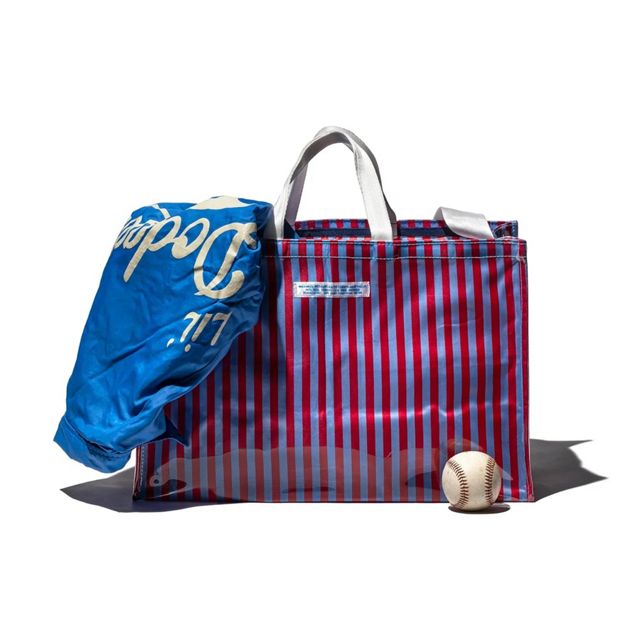 Covered School Tie Fabric Market Bag #1