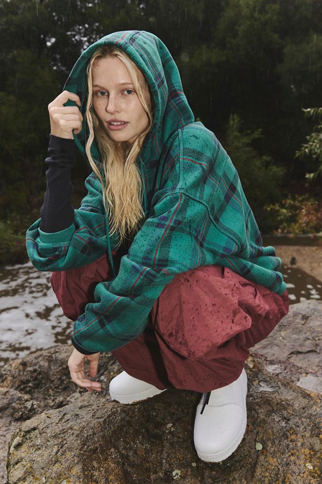 Final Call Plaid Fleece-Lined Hoodie #6