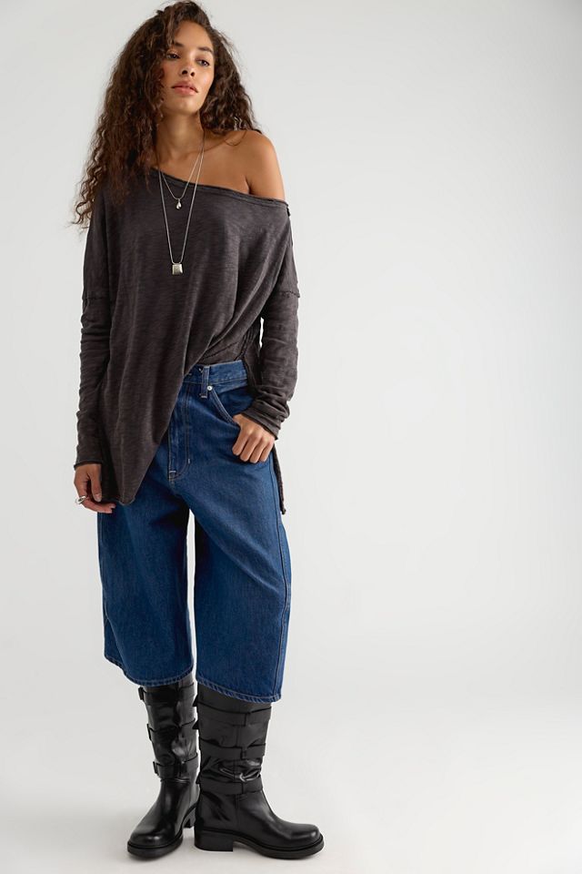 We The Free Nyla Off-The-Shoulder Long Sleeve Tee #2