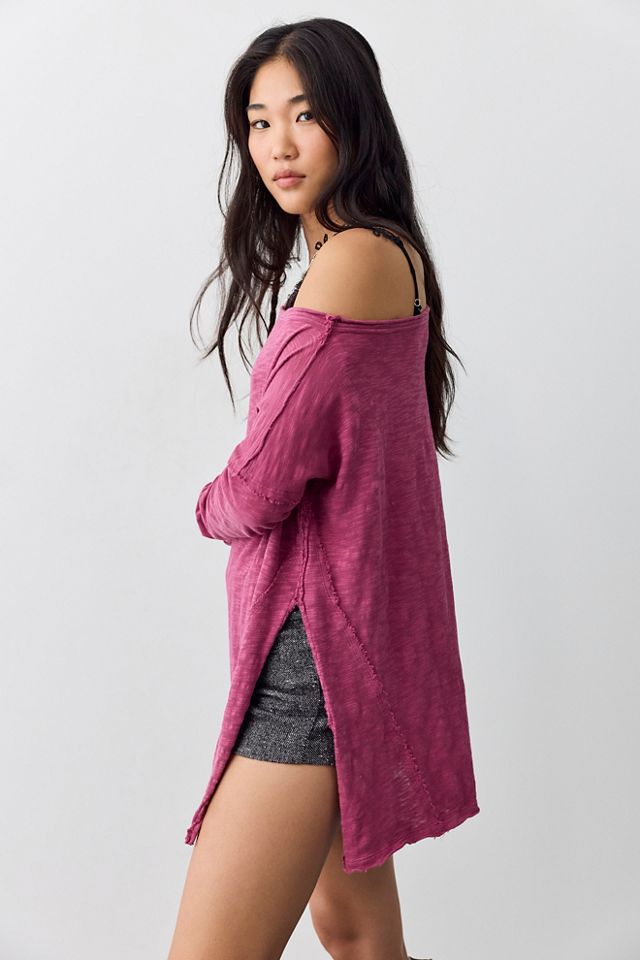 We The Free Nyla Off-The-Shoulder Long Sleeve Tee #3