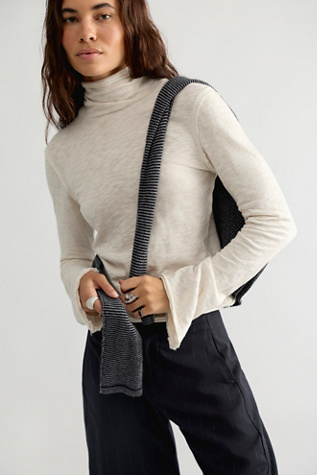 We The Free Grandpa Slub Turtleneck Top