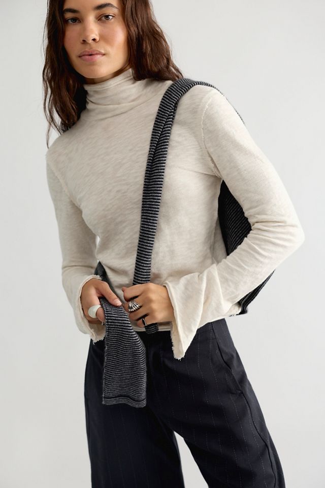 We The Free Grandpa Slub Turtleneck Top #2