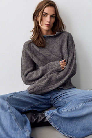 Женский свитер Free People Felix Pullover, цвет: Poppy Seed — фото 2