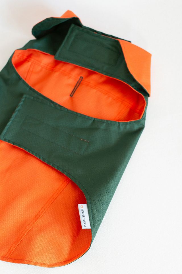 MODERNBEAST Reversible Dog Raincoat #1