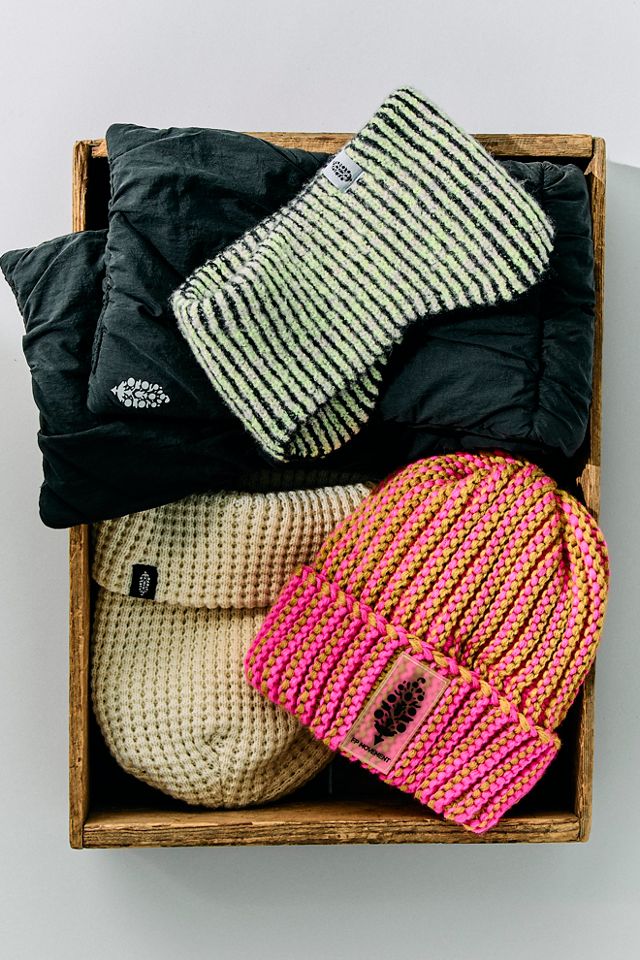 Spacedye Ribbed Ear Warmers #2