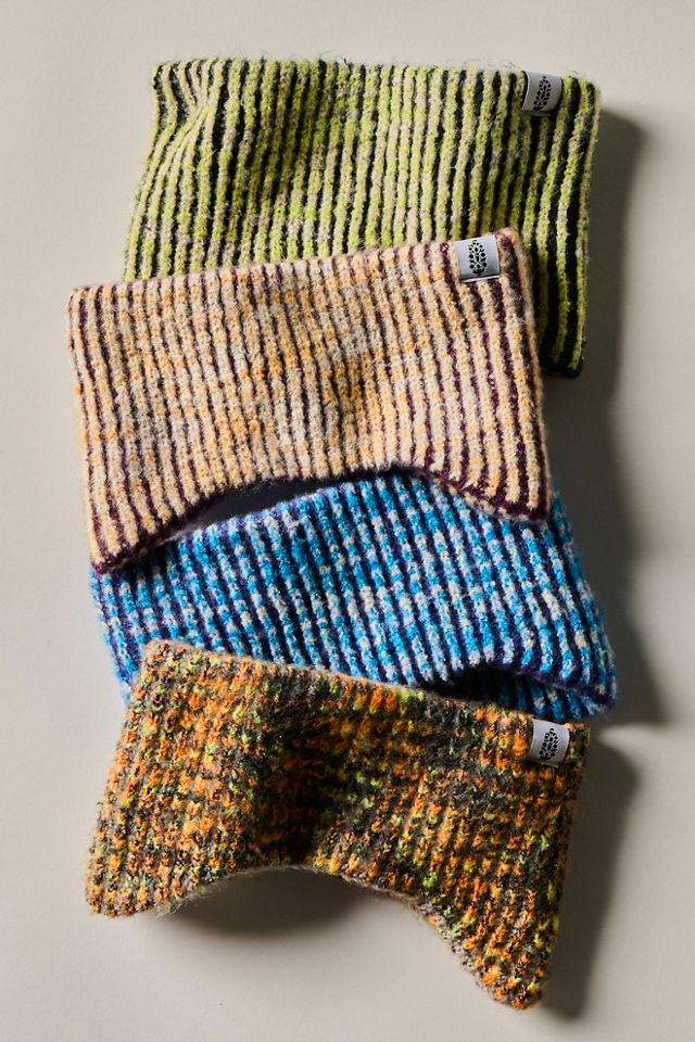 Spacedye Ribbed Ear Warmers #3