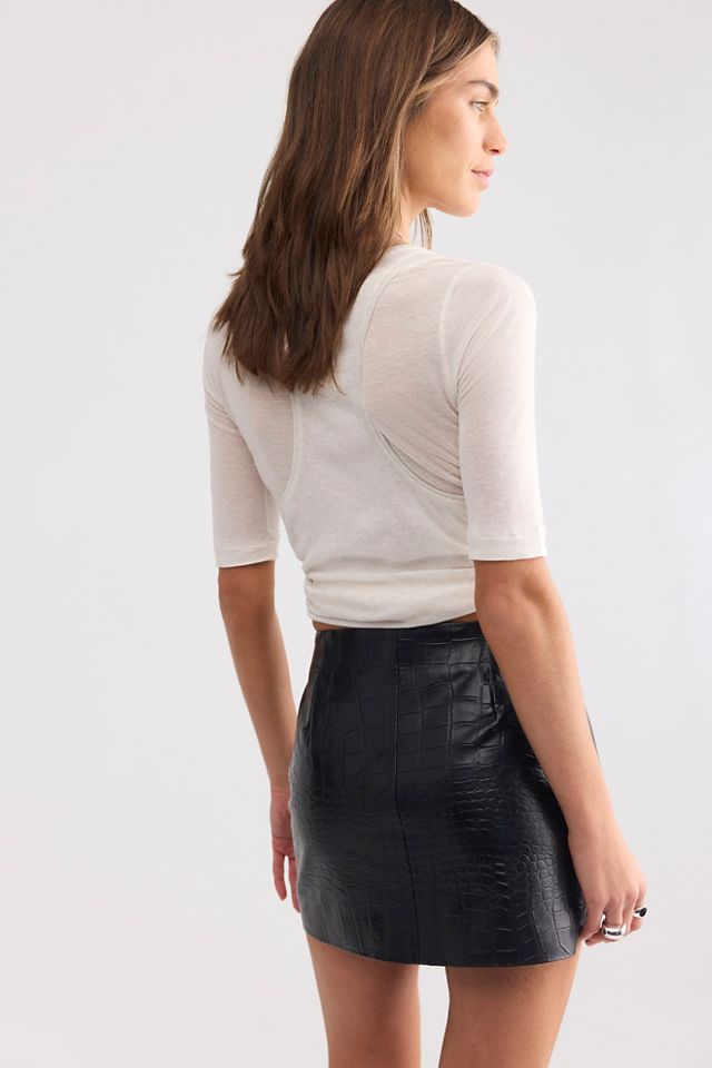 AGOLDE Verica Mini Skirt #1