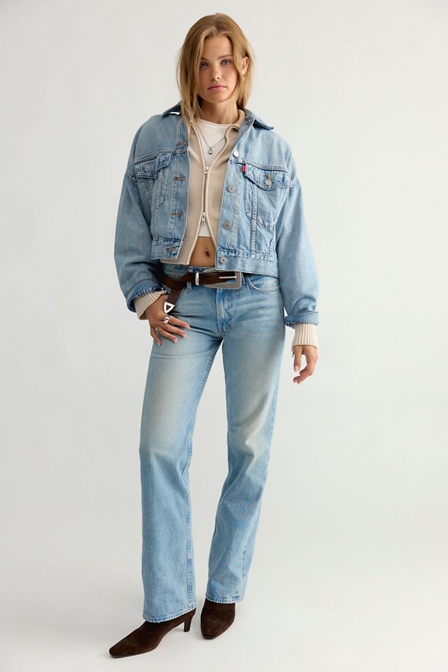 Levi’s Loose Cropped Trucker Jacket #2