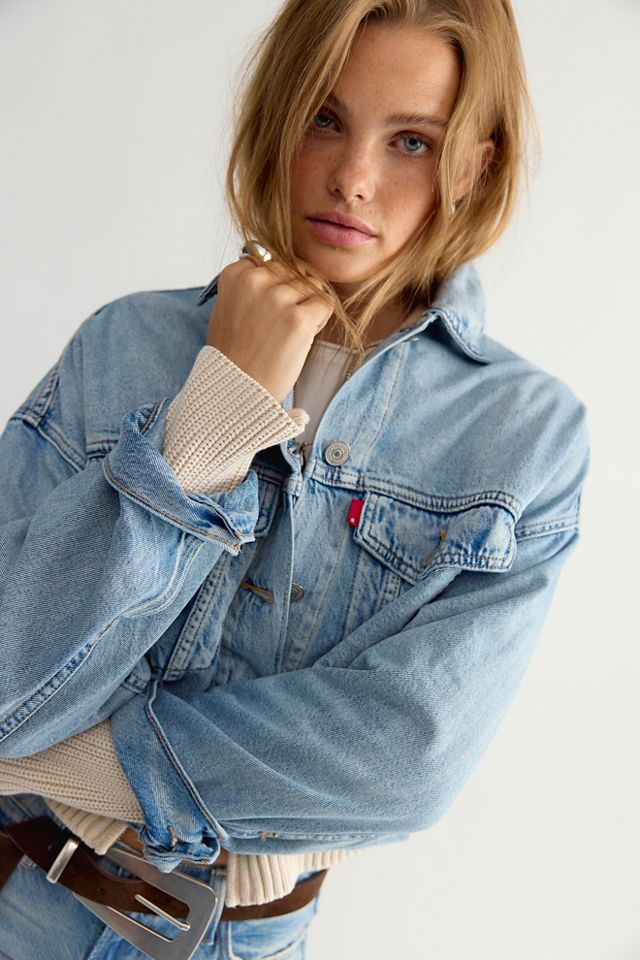 Levi’s Loose Cropped Trucker Jacket #3