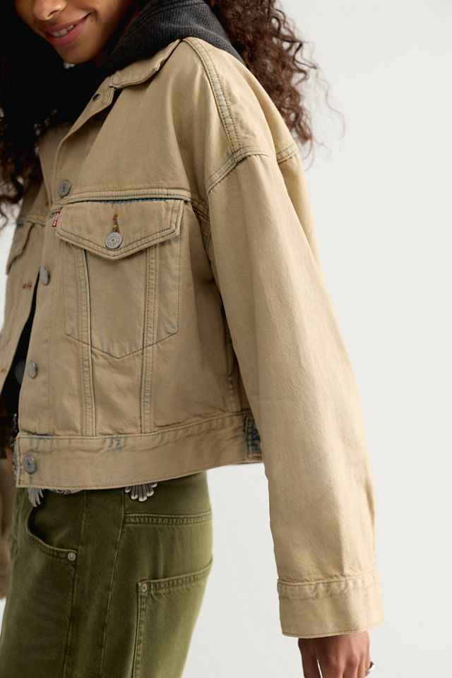 Levi’s Loose Cropped Trucker Jacket #3