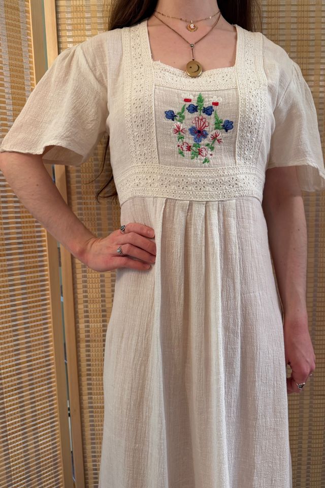 vintage boho midi dress Vintage Boho Tiered Midi Dress  The Nines