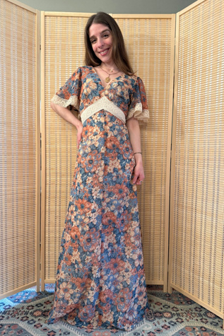 free people vintage dress Misty Mini S / Tea Combo Effortlessly feminine with a modern edge Modern FREE PEOPLE Embroidered Cotton