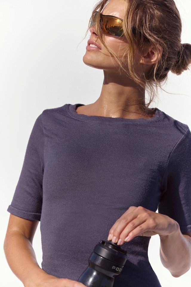 Circuit Ribbed Tee #3
