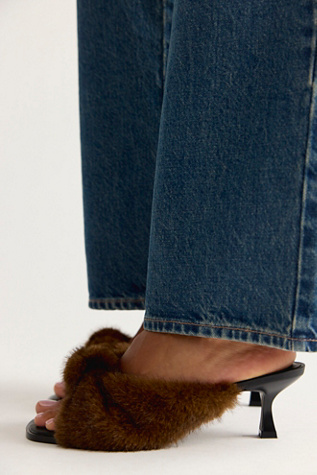 Talons en fausse fourrure Luisa