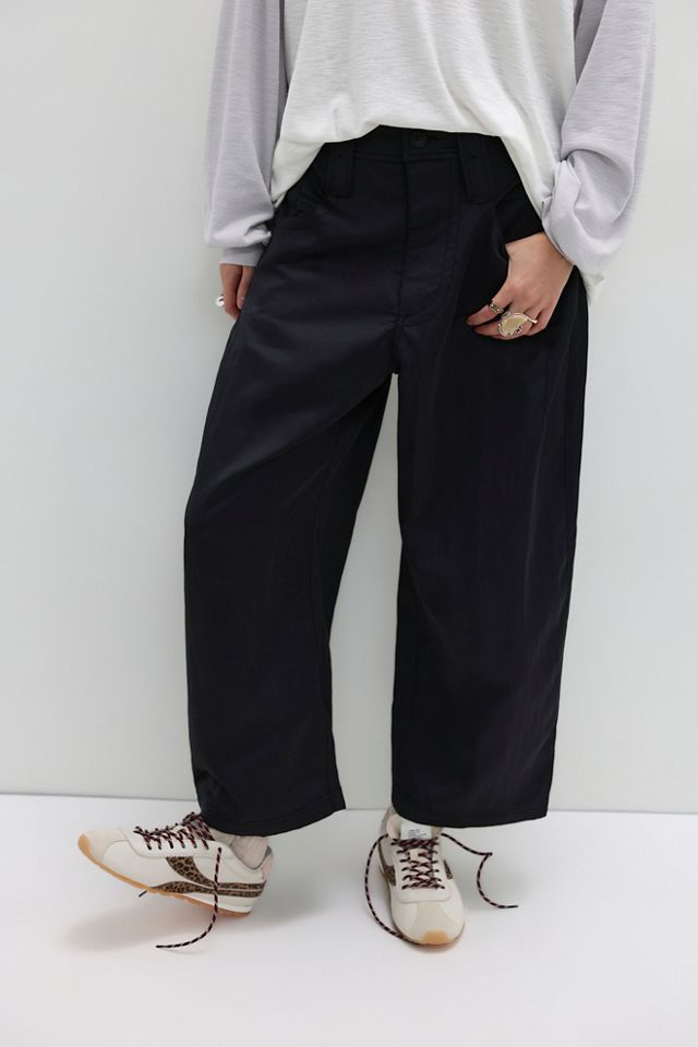 Satin Boyfriend Trousers #2