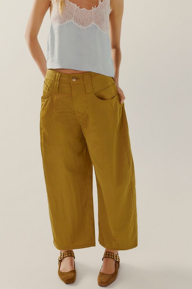 Satin Boyfriend Trousers #3