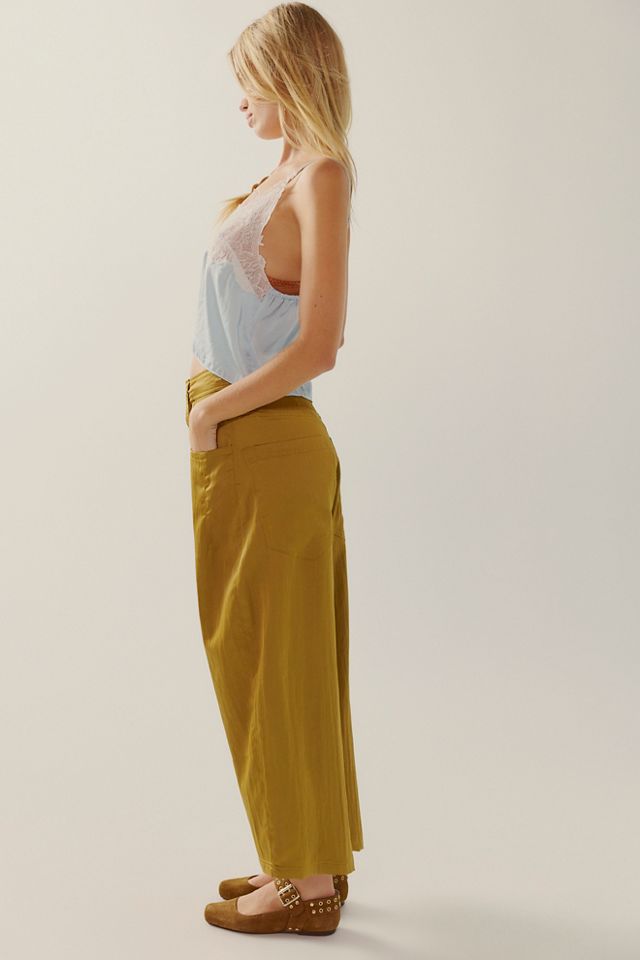 Satin Boyfriend Trousers #4