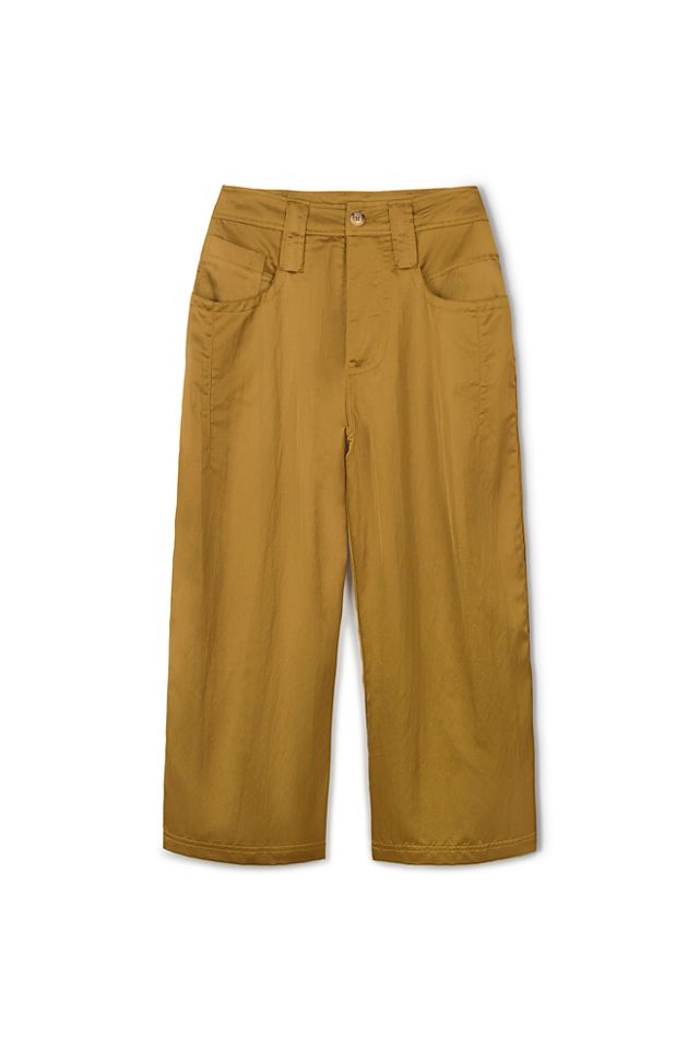 Satin Boyfriend Trousers #5