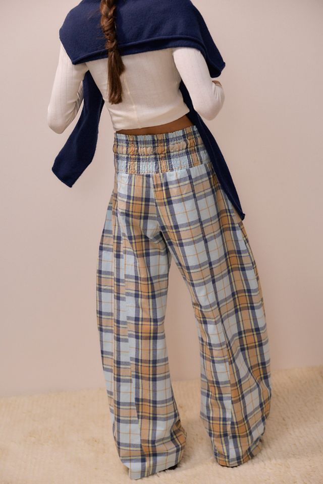 Late Checkout Flannel Barrel PJ Pants #1
