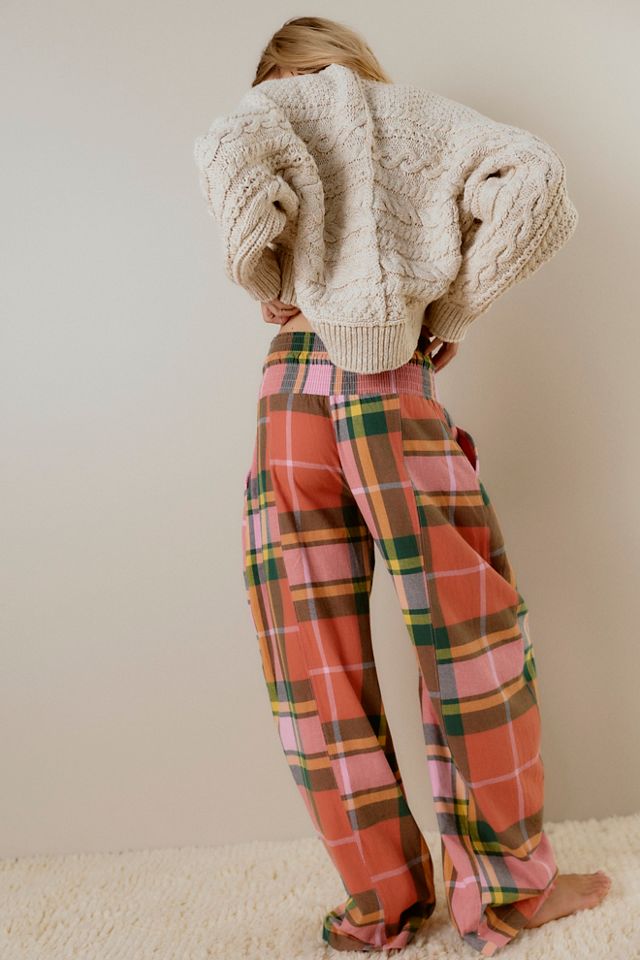 Late Checkout Flannel Barrel PJ Pants #1