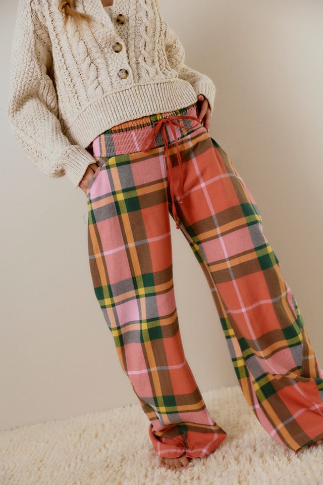 Late Checkout Flannel Barrel PJ Pants #2