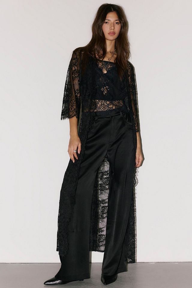 Kilo Brava Eyelash Lace Maxi Robe #2