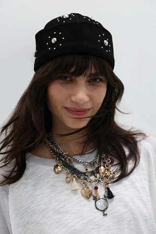 Sloane Suede Sailor Hat