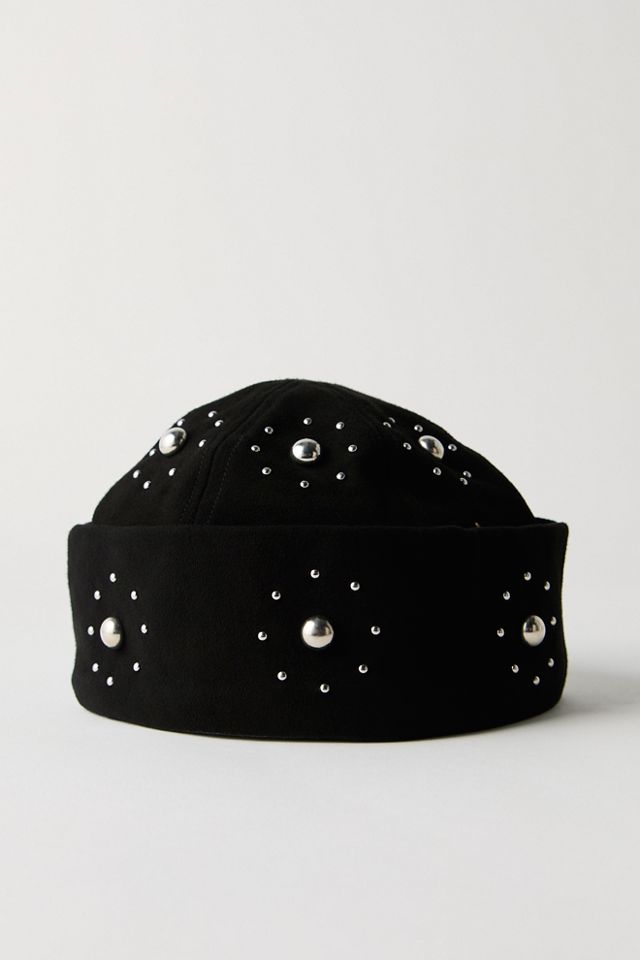 Sloane Suede Sailor Hat #1