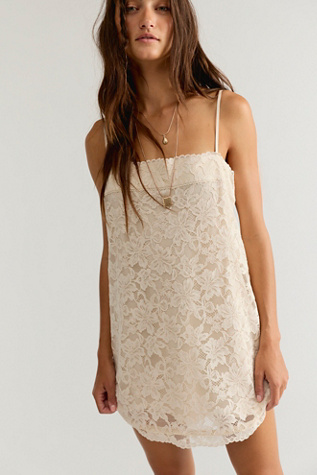 Lace Take Me With You Mini Dress