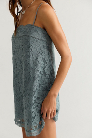 Lace Take Me With You Mini Dress