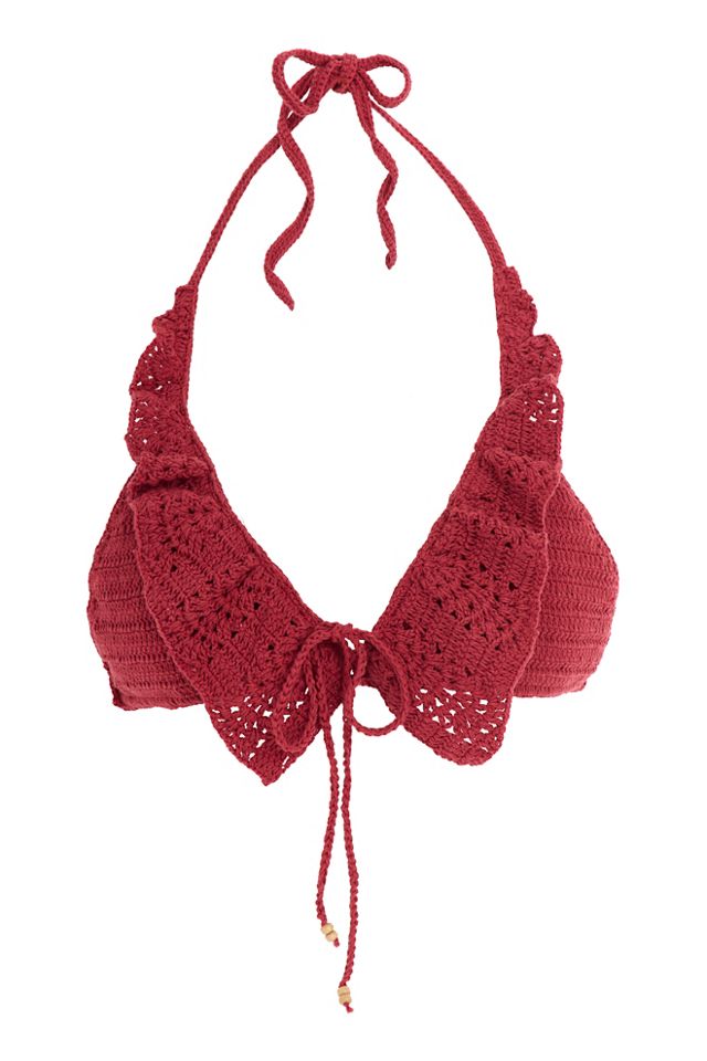 Matthew Williamson x Free People Jovie Crochet Bikini Top #5