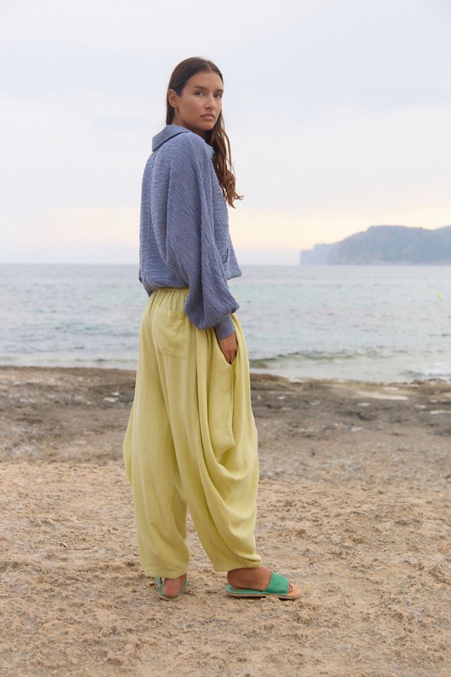 Sandshell Linen Carlie Pants #2