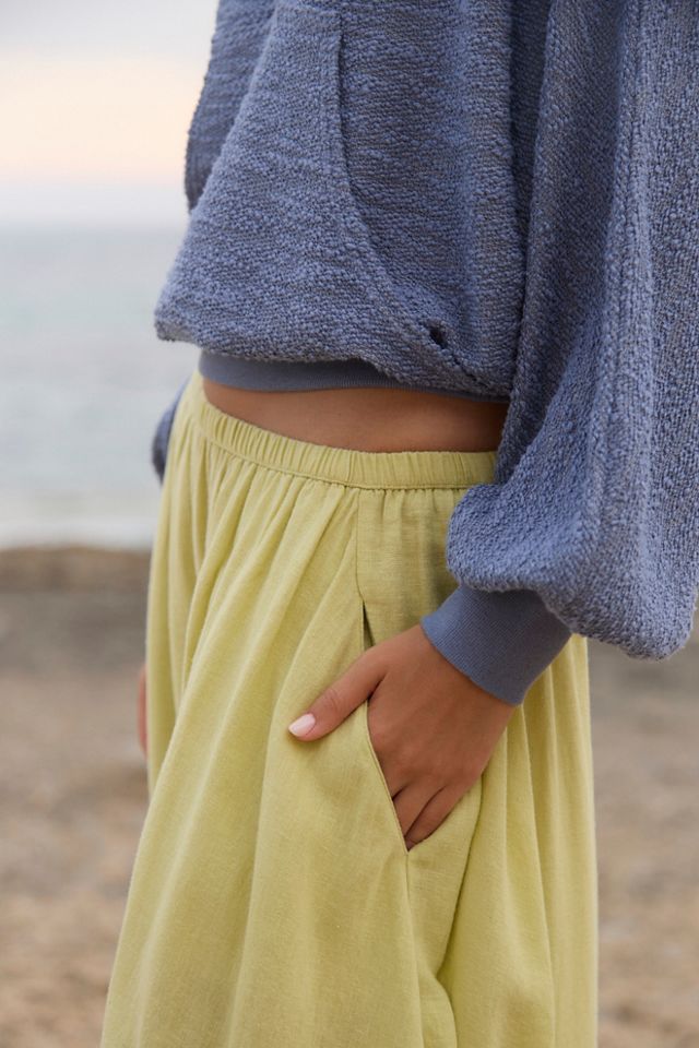 Sandshell Linen Carlie Pants #3