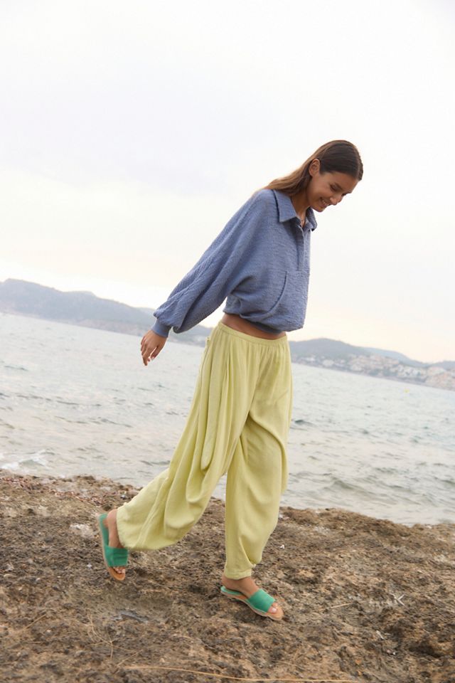 Sandshell Linen Carlie Pants #4