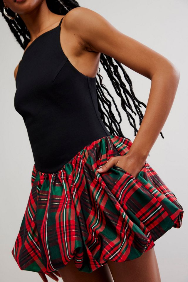 Tinsel Kiss Plaid Mini Dress #2