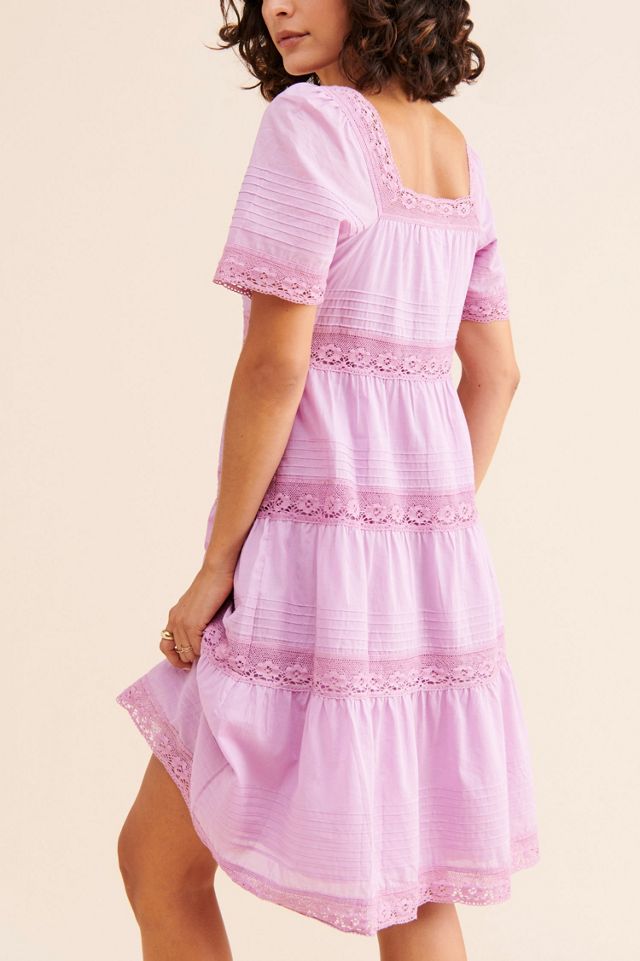 Hosbjerg Shirley Tiered Lace Dress #1