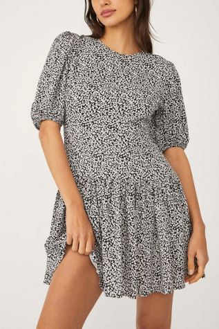 Dancing In The Dark Mini Dress