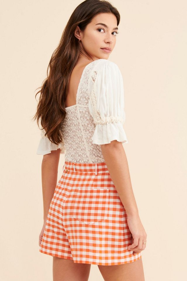 Antik Batik Patty Gingham Short #1