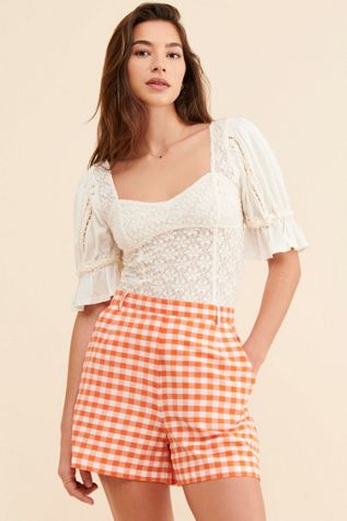 Antik Batik Patty Gingham Short