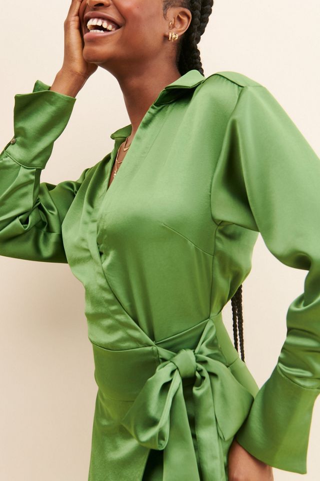 Emma Tuxedo Wrap Dress #2