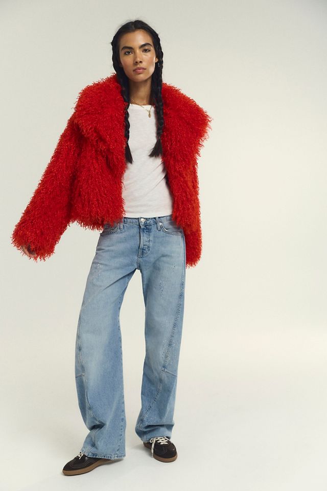 Cherry Bomb Faux Fur Jacket #4