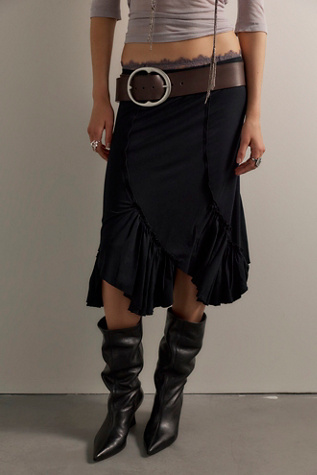 Motel Sumiatun Midi Slip Skirt