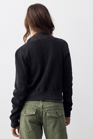 Женские кардиганы FP One Zinnia Knit Cardi, цвет: Чёрный — фото 3